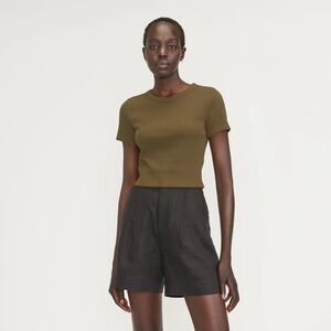 Everlane Organic Cotton Ribbed 90s Tee